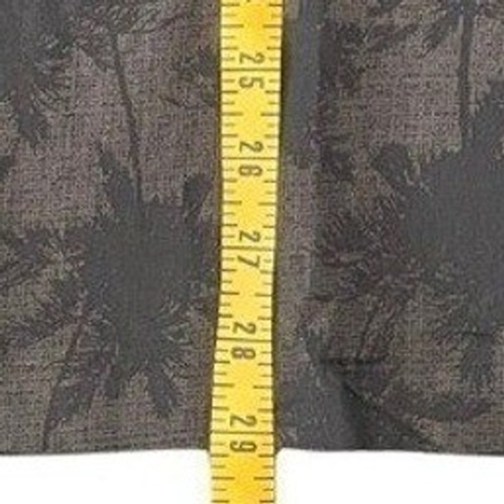 Nat Nast Silk Blend Shirt Camp Short Sleeve Mens XL Brown Palm Print Tropical - Picture 11 of 11
